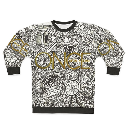 Once Upon a Time Sweatshirt featuring TV show characters and fantasy elements