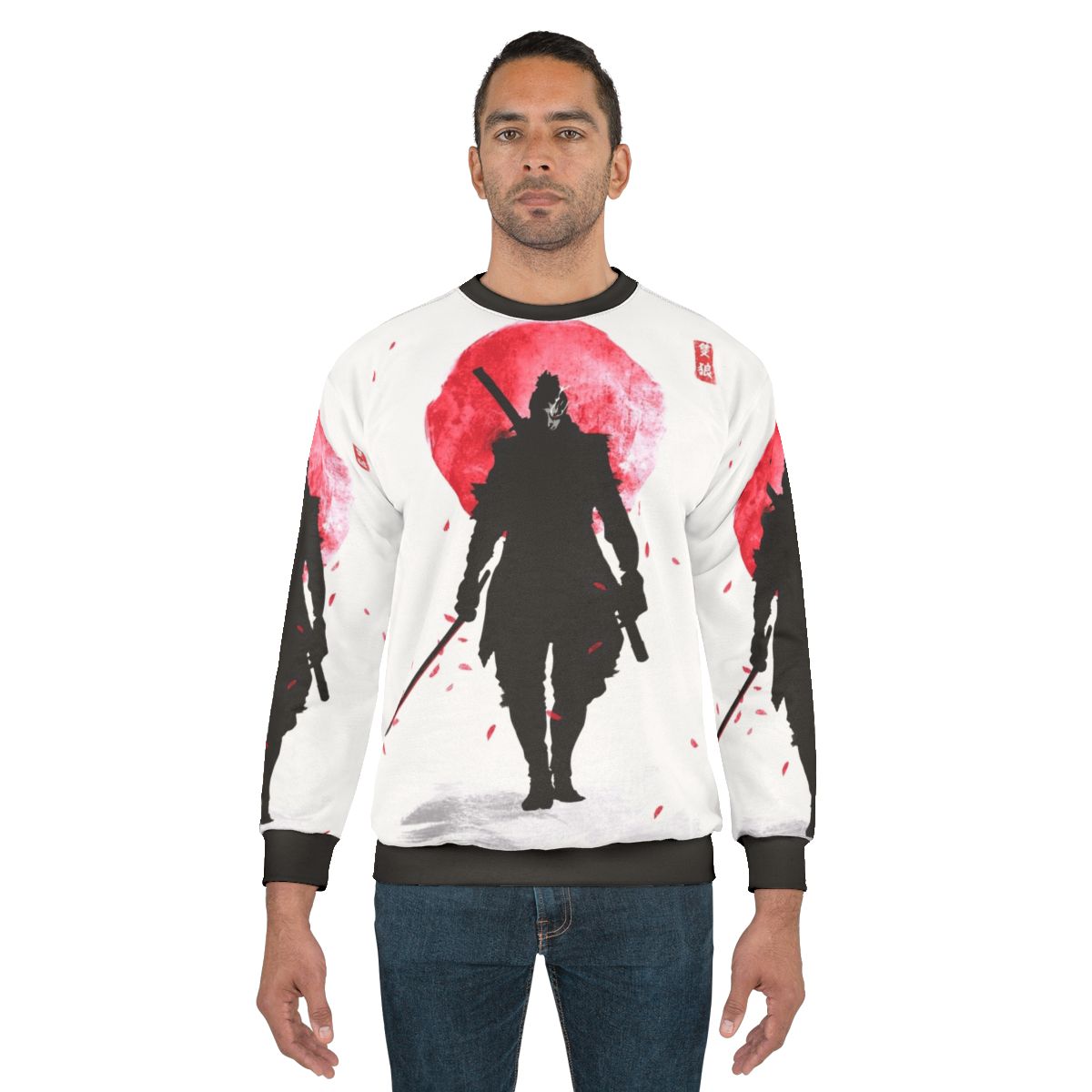 One Armed Wolf Sekiro Inspired Gaming Sweatshirt