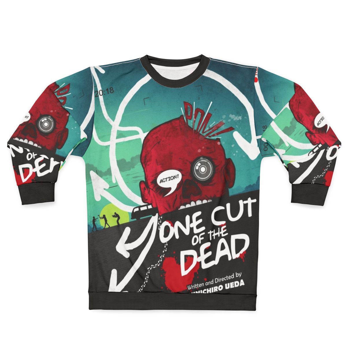 One Cut of the Dead Sweatshirt - Tribute to the Iconic Zombie Film