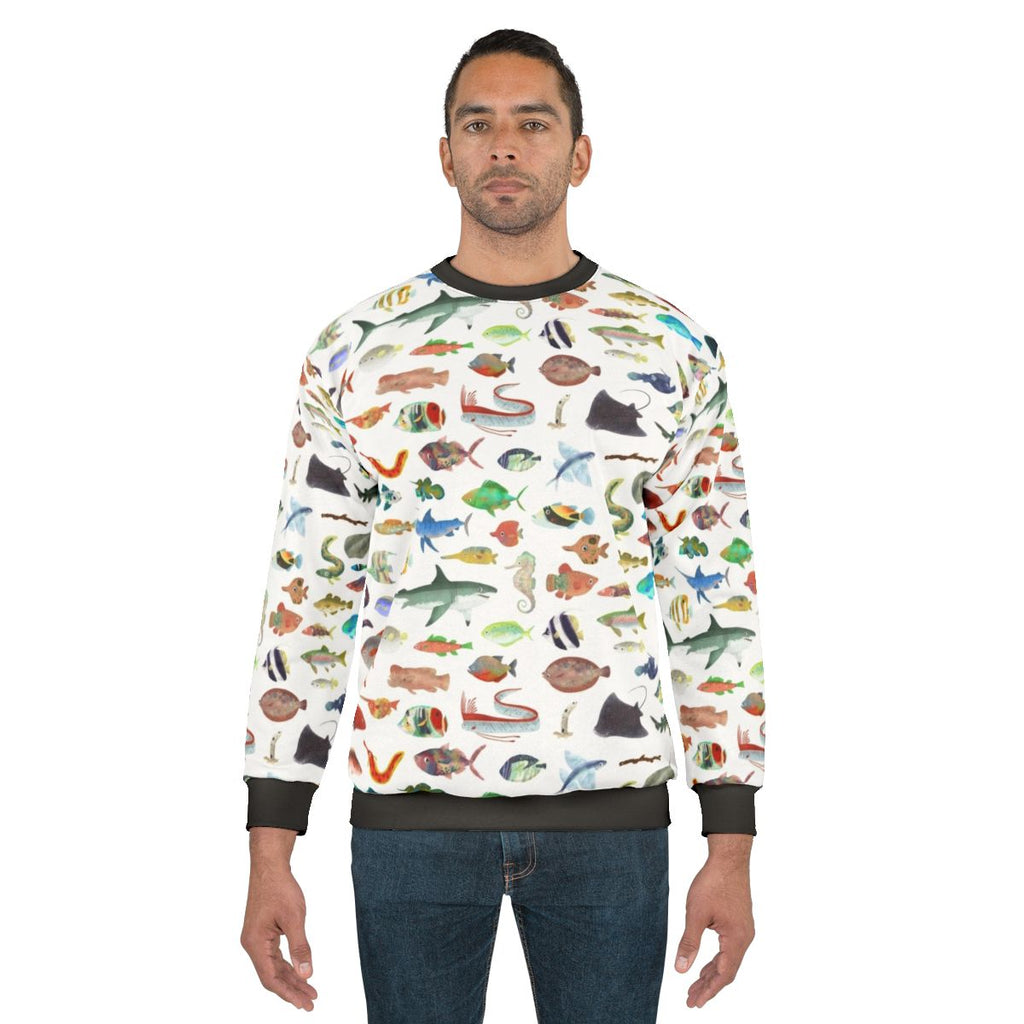One Hundred Fish Ocean Life Sweatshirt