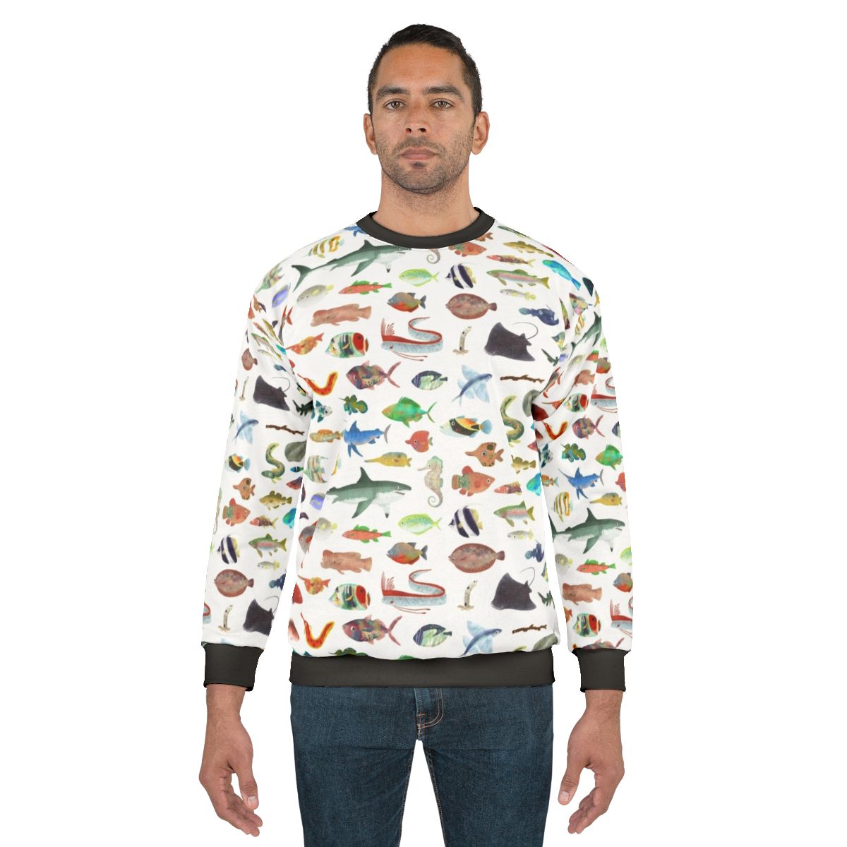 One Hundred Fish Ocean Life Sweatshirt