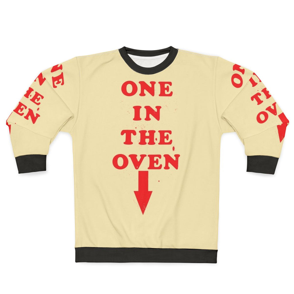 One In The Oven Sweatshirt for Expecting Mothers
