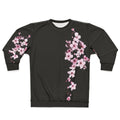 Cherry blossom branch sweatshirt design