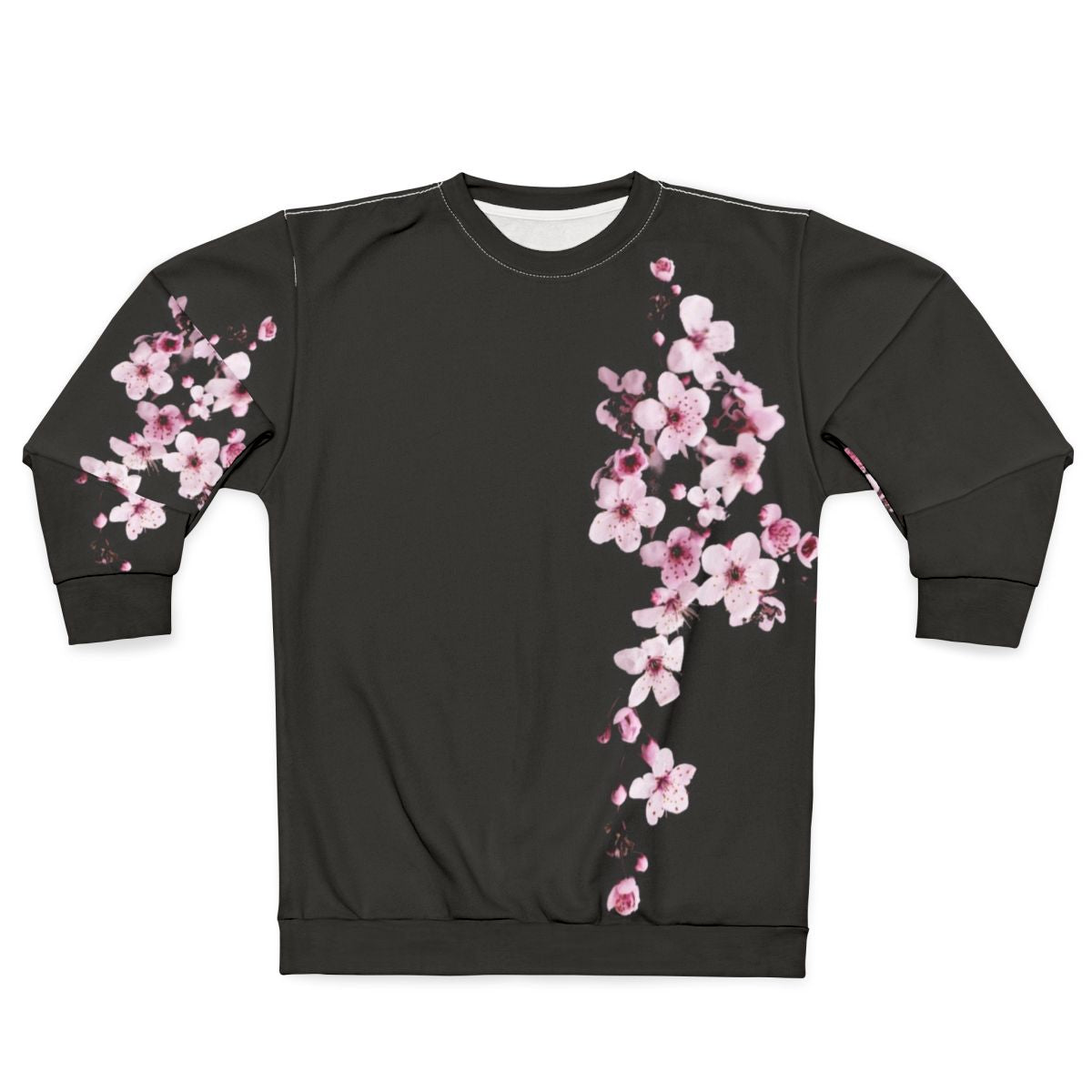 Cherry blossom branch sweatshirt design