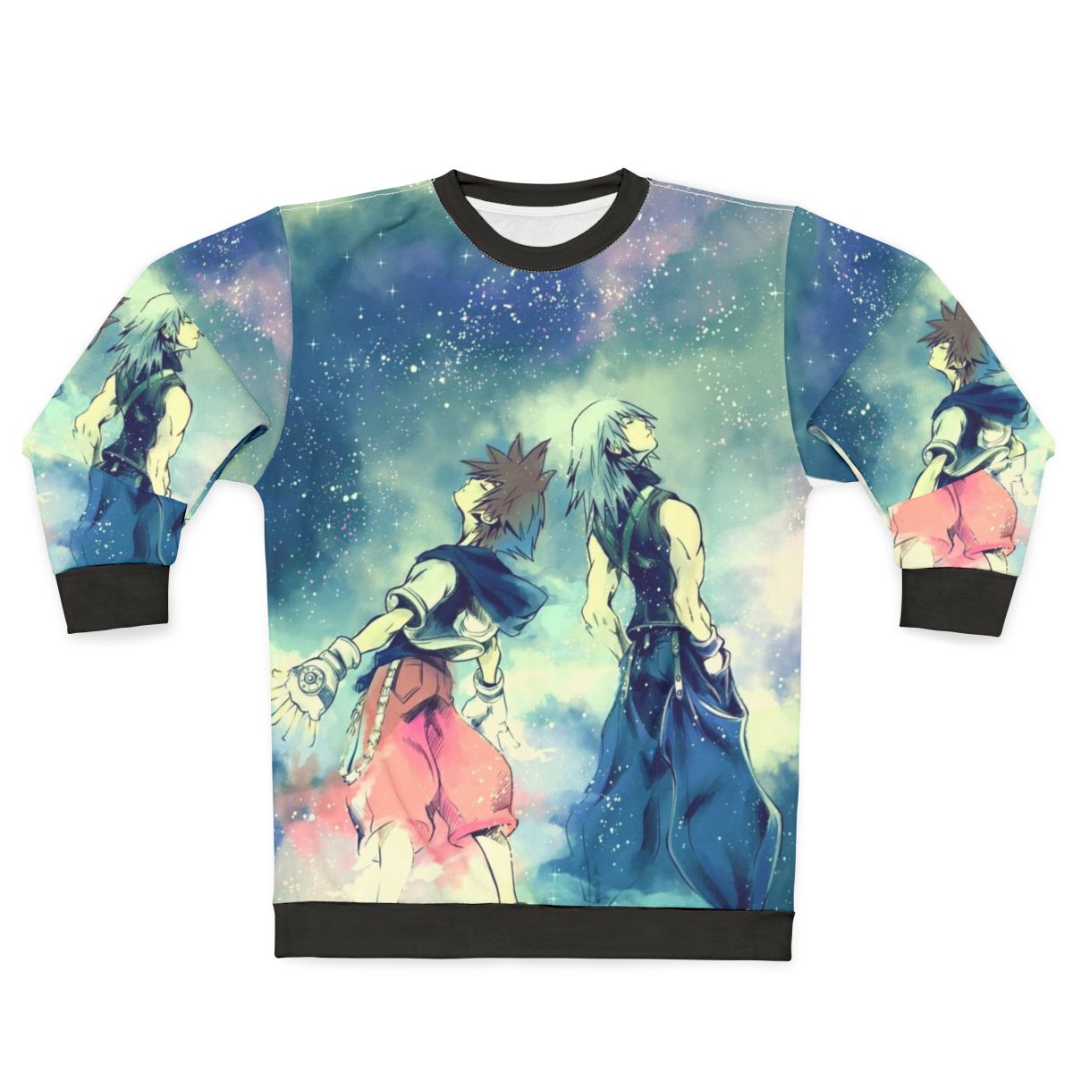 One Sky Kingdom Hearts Graphic Sweatshirt