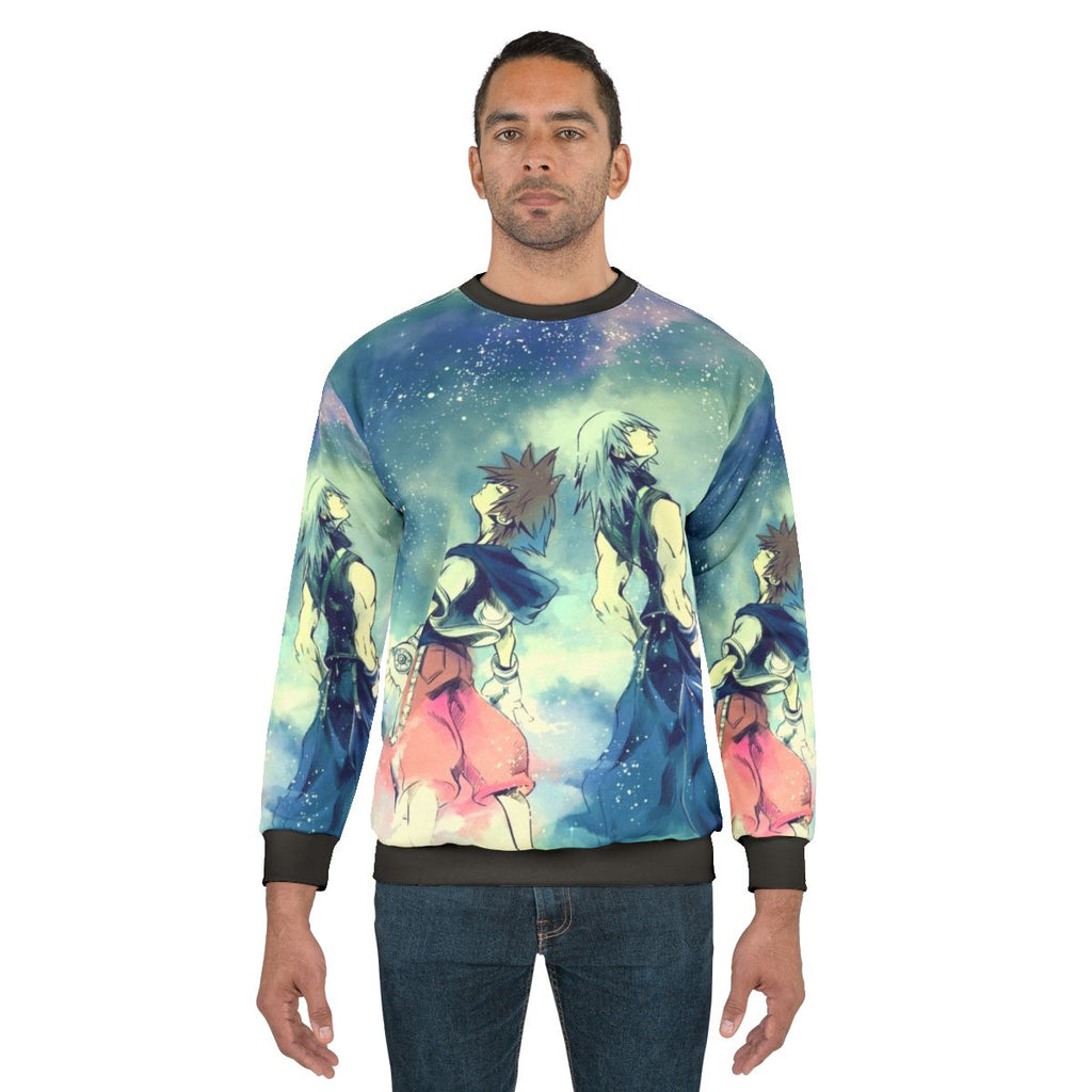 One Sky Kingdom Hearts Graphic Sweatshirt