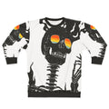 Existential diffusion surreal cosmic sweatshirt