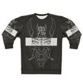 Oni Sweatshirt 2 - Cyberpunk Inspired Japanese Folklore Design