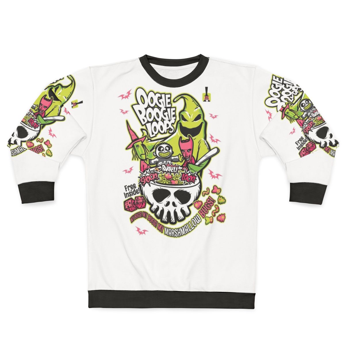 Oogie Boogie Loops Nightmare Before Christmas Sweatshirt