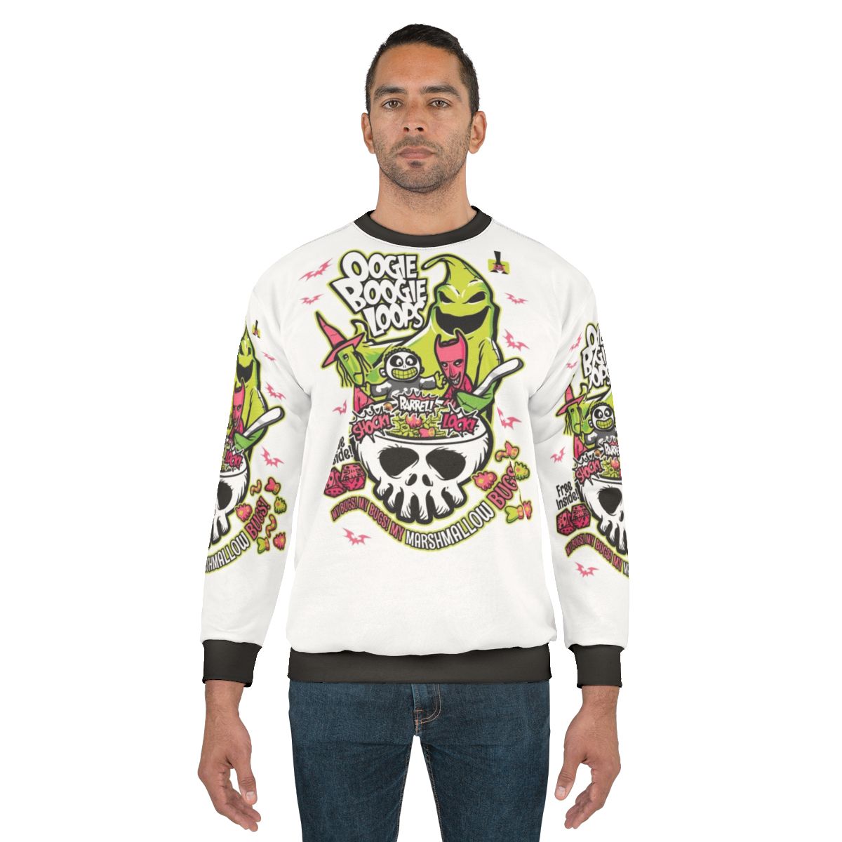 Oogie Boogie Loops Nightmare Before Christmas Sweatshirt
