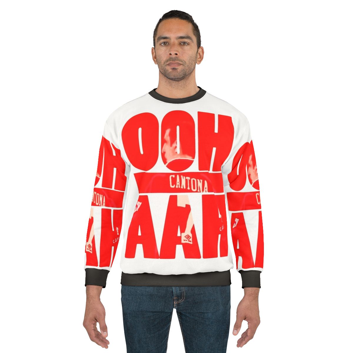 Eric Cantona Manchester United Football Legend Sweatshirt