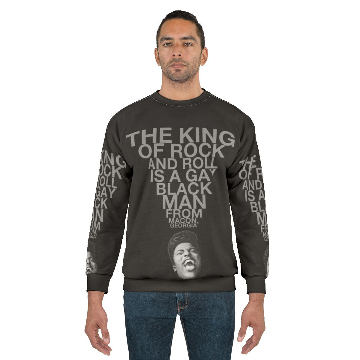 Ooh My Soul Sweatshirt featuring Little Richard's iconic image