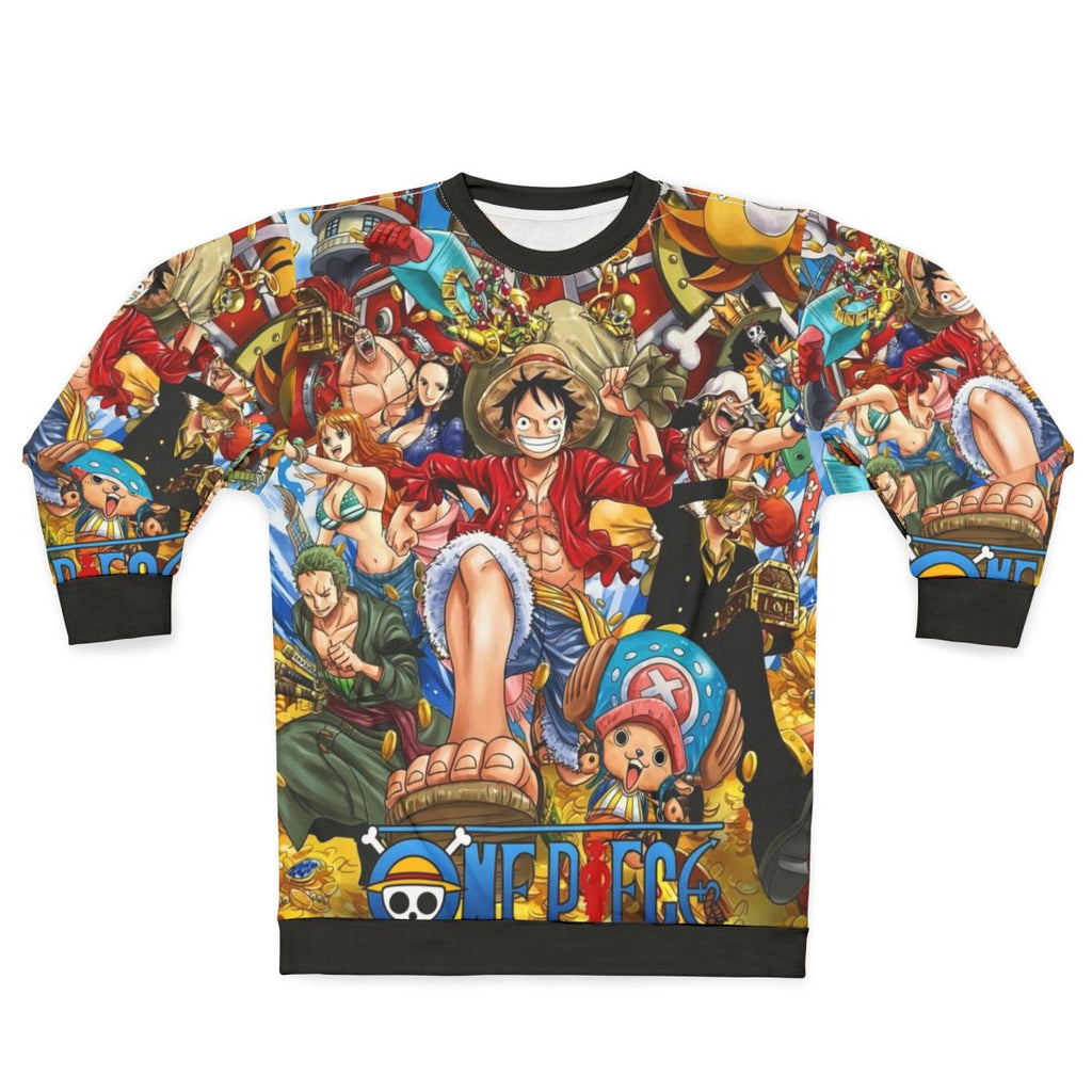 One Piece Sweatshirt featuring Straw Hat Pirates characters