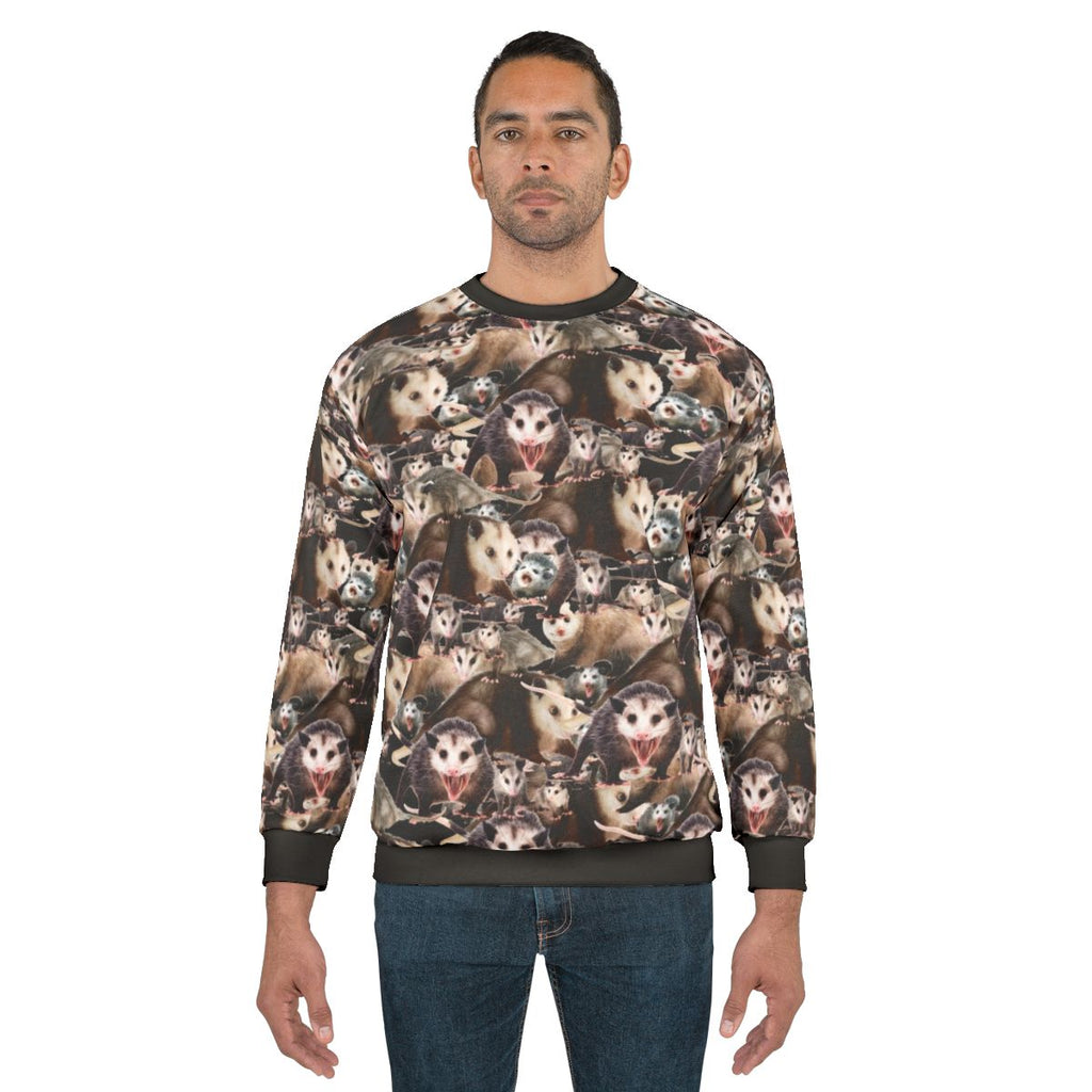 Opossum Sweatshirt for Marsupial Lovers