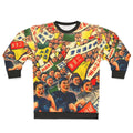 Anti-Communist Protest Sweatshirt with Japanese Propaganda Imagery