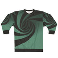 Optical Swirl Sweatshirt - Mesmerizing Geometric Illusion Apparel