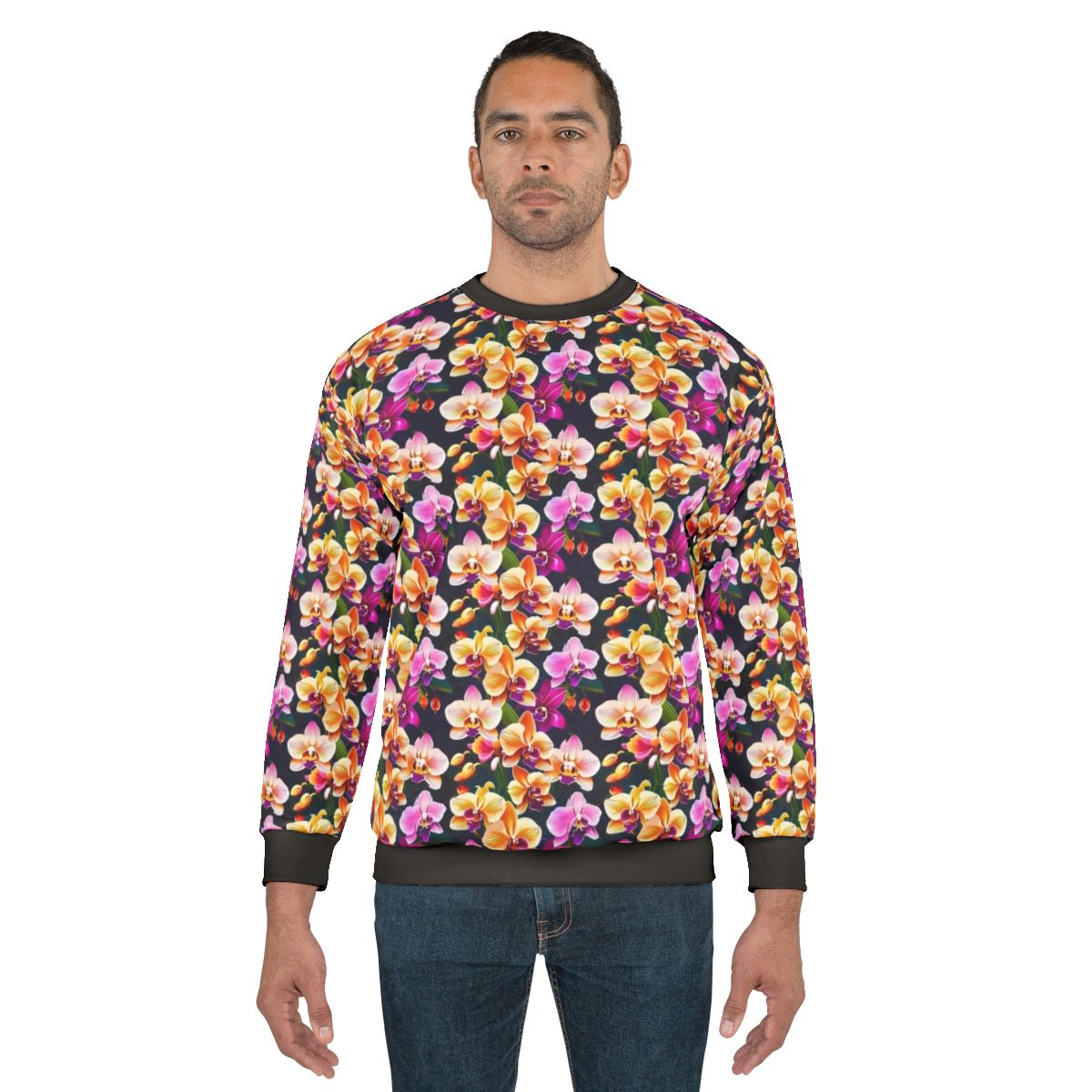 Orchid graphic sweatshirt