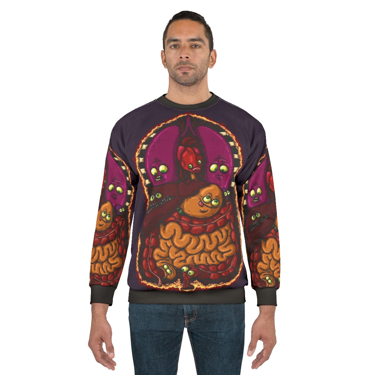 Organ Story Internal Organs Sweatshirt