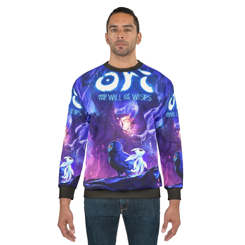 Ori and the Will of the Wisps Sweatshirt featuring a light burst design