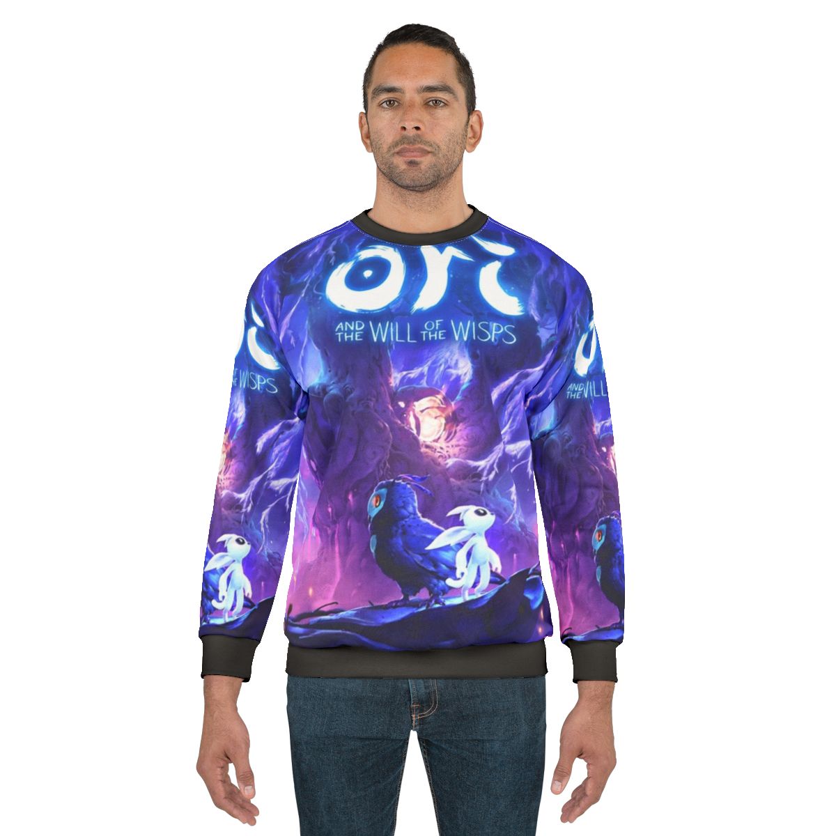 Ori and the Will of the Wisps Sweatshirt featuring a light burst design