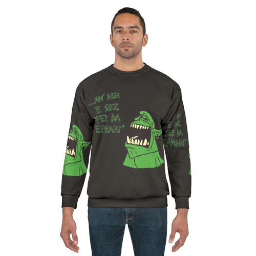 "Warhammer 40K Ork Sweatshirt 'Fer Da Emprah'"