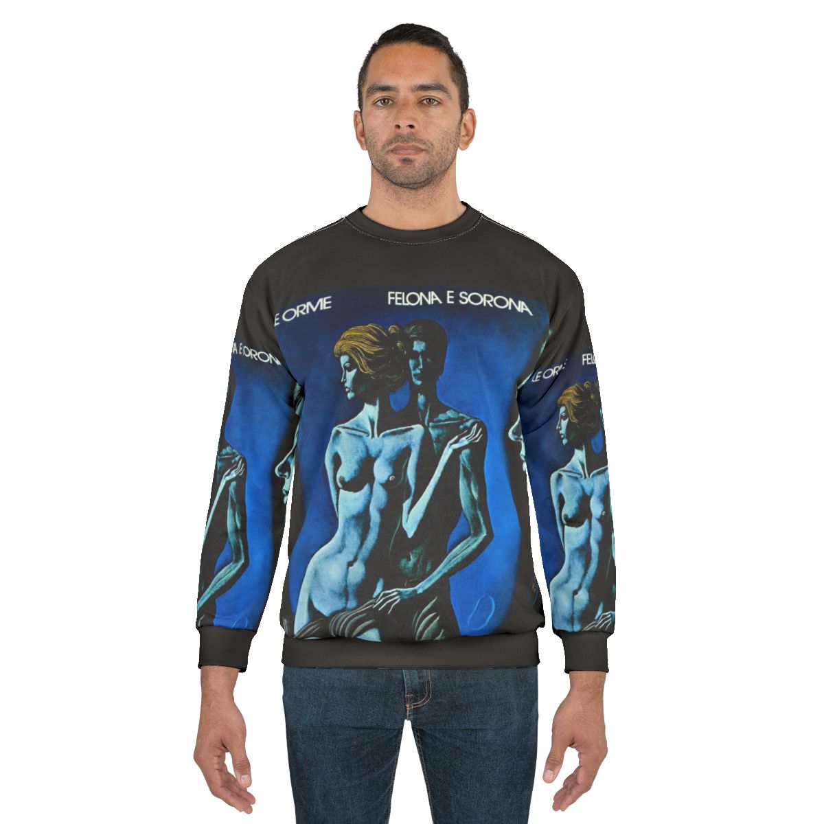 Vintage Le Orme Progressive Rock Felona Sorona Sweatshirt