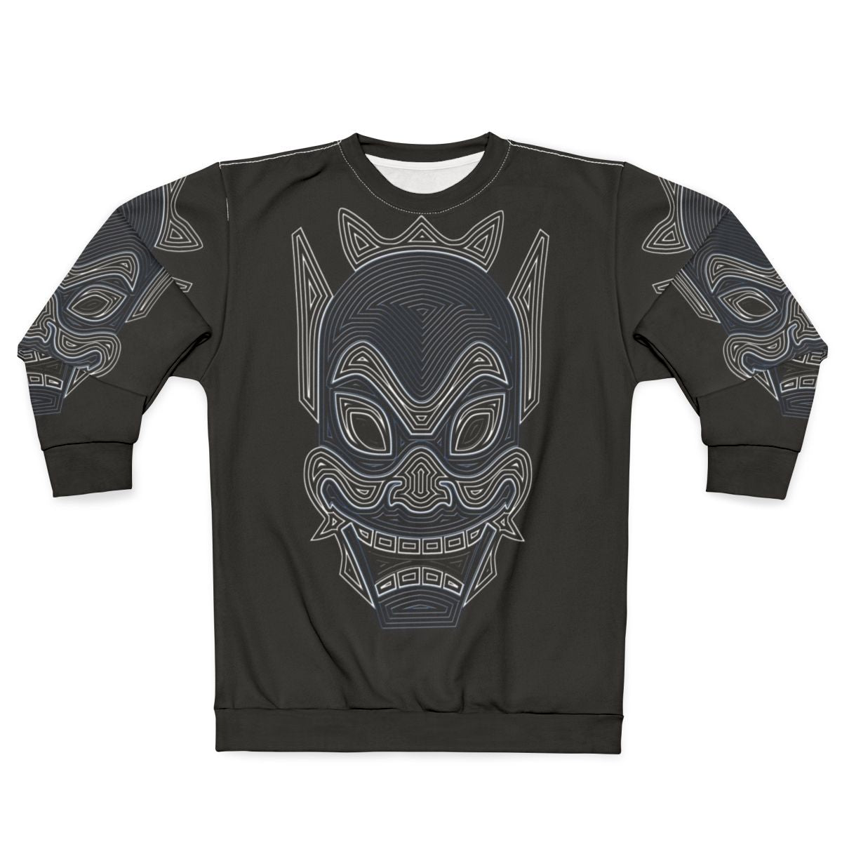 Ornate Blue Spirit Mask Avatar: The Last Airbender Sweatshirt