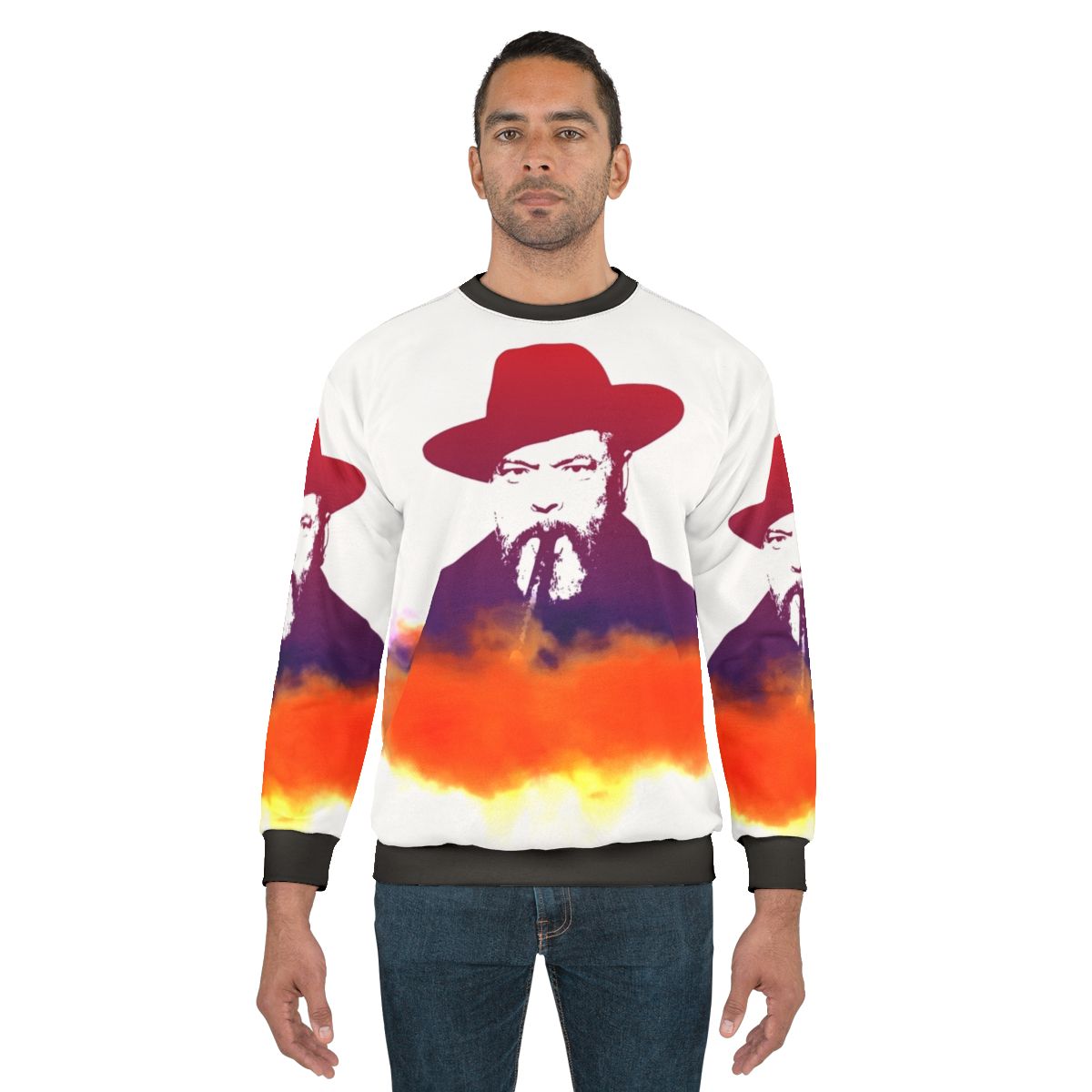 Orson Welles Sweatshirt - Iconic Film Director and Actor