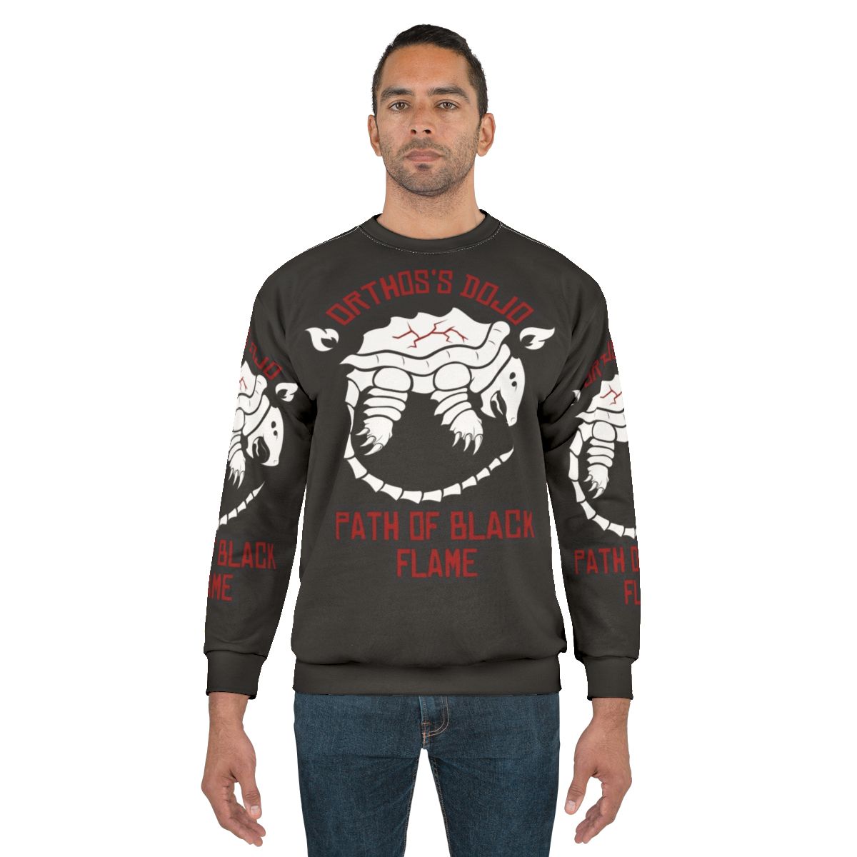 Orthos Sweatshirt Featuring Wei Shi Lindon, a Sacred Artist