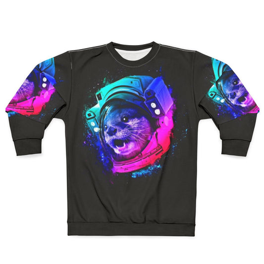 Otter Space Galaxy Sweatshirt