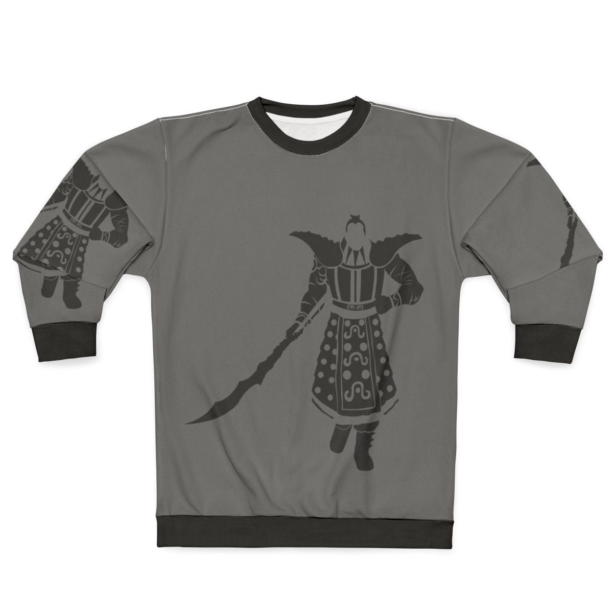 Ou Ki Kingdom Warrior Chinese Minimal Sweatshirt