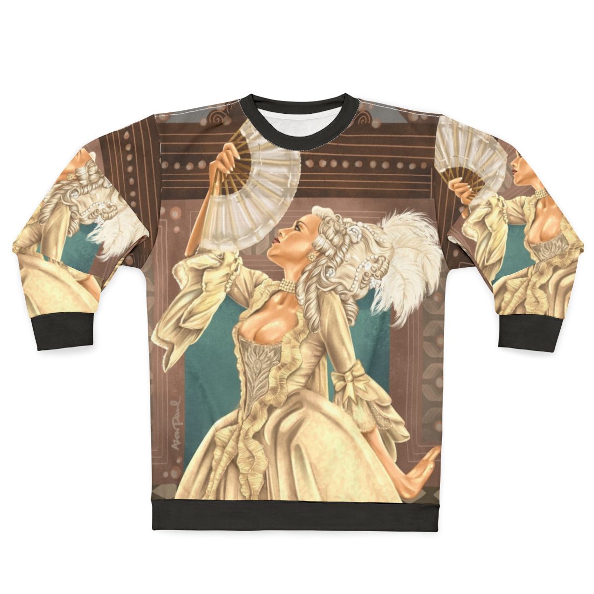 Our Lady a la Antoinette French Pop Culture Sweatshirt