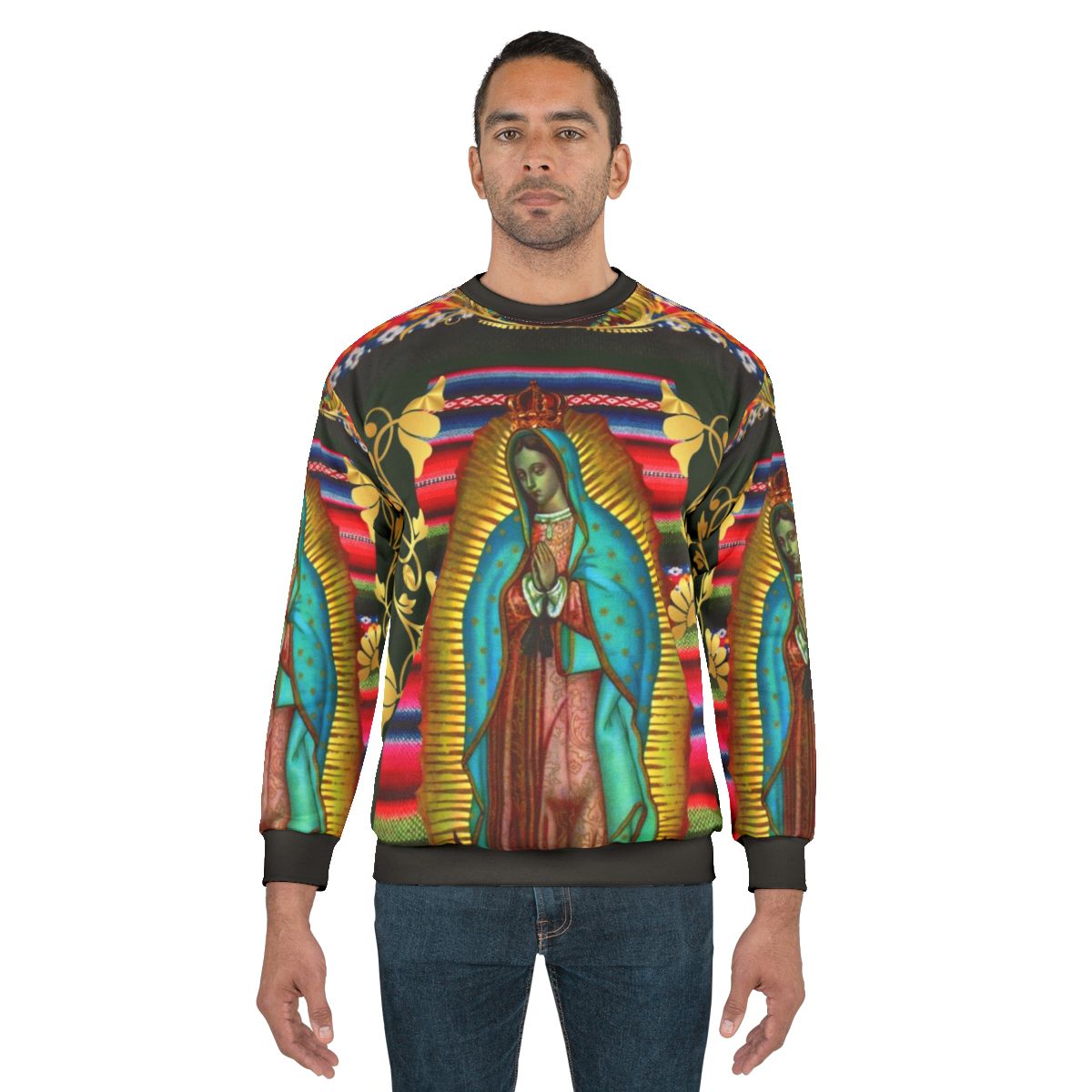 Our Lady of Guadalupe Virgin Mary Sweatshirt