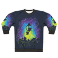 Master Sweatshirt with vibrant space and alien design