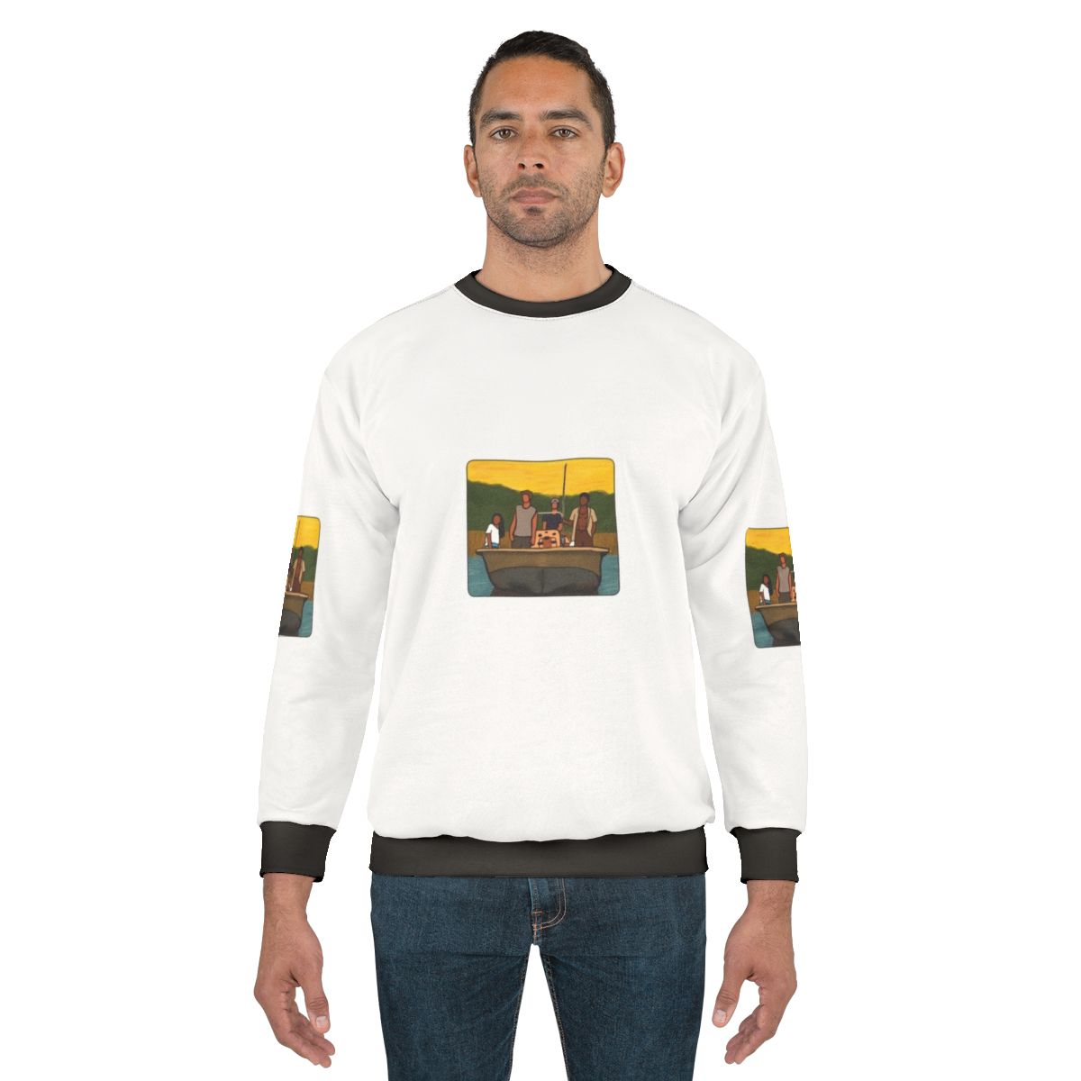 Outer Banks Inspired Sweatshirt with OBX Design