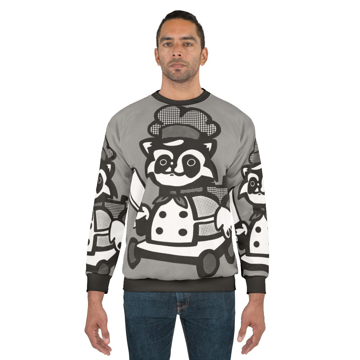 Overcooked Raccoon Chef Sweatshirt