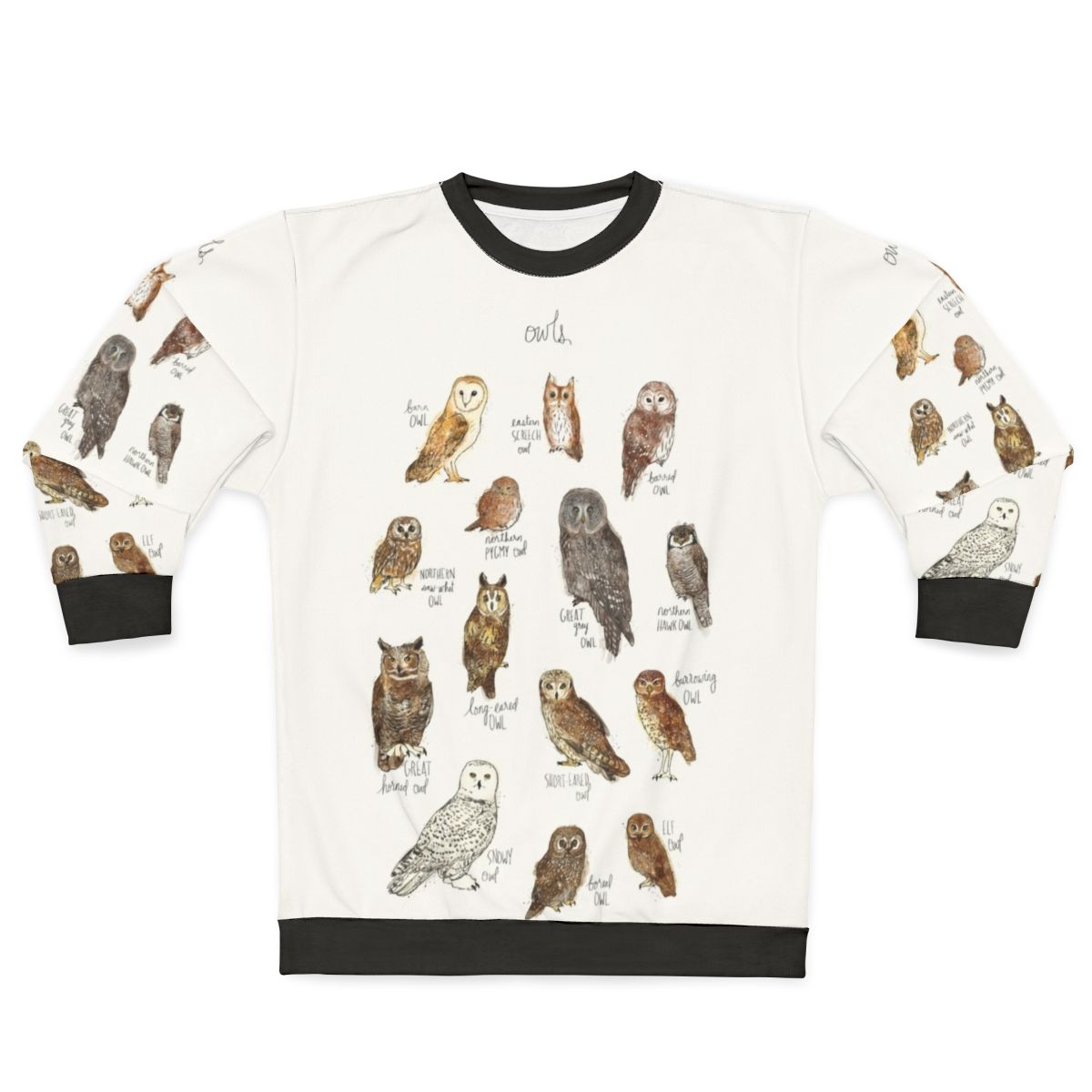 Owls Graphic Sweatshirt
