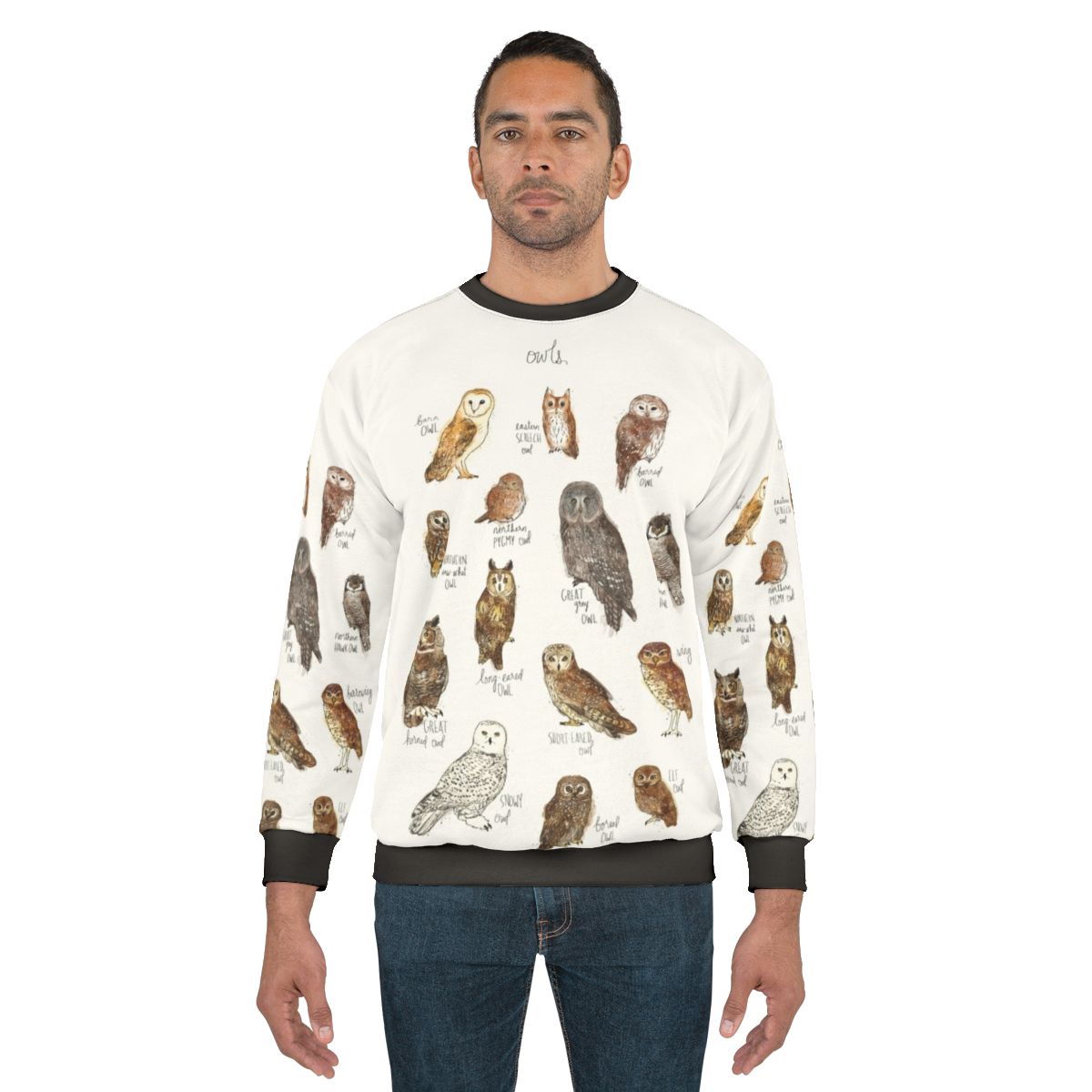 Owls Graphic Sweatshirt