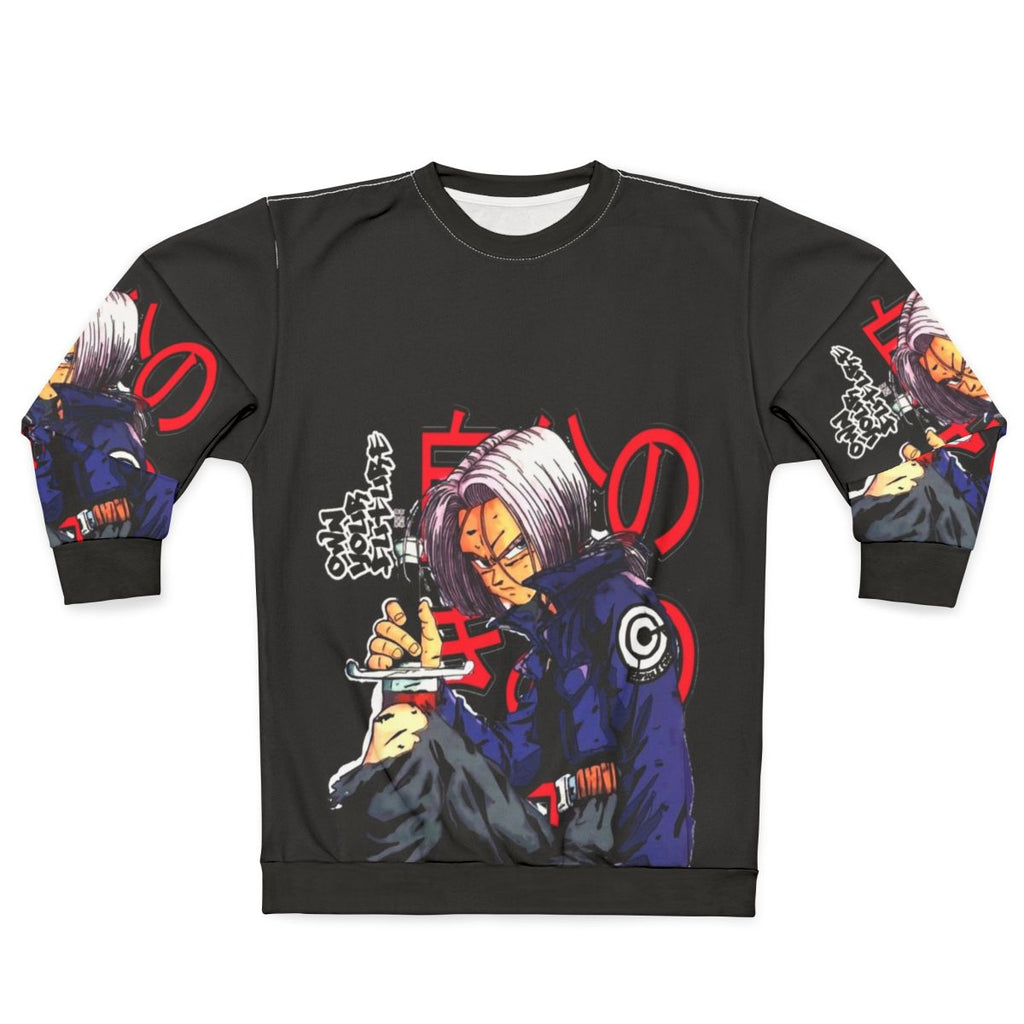 Dragon Ball Z Trunks Sweatshirt Featuring Own Your Future Design