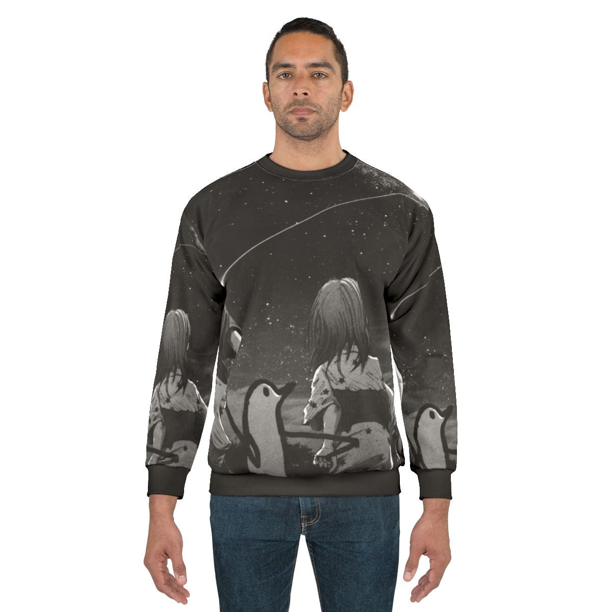 Oyasumi Punpun Milky Way Graphic Sweatshirt