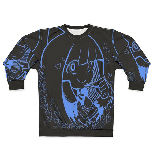 Cute anime cake sweatshirt with panty and stocking design