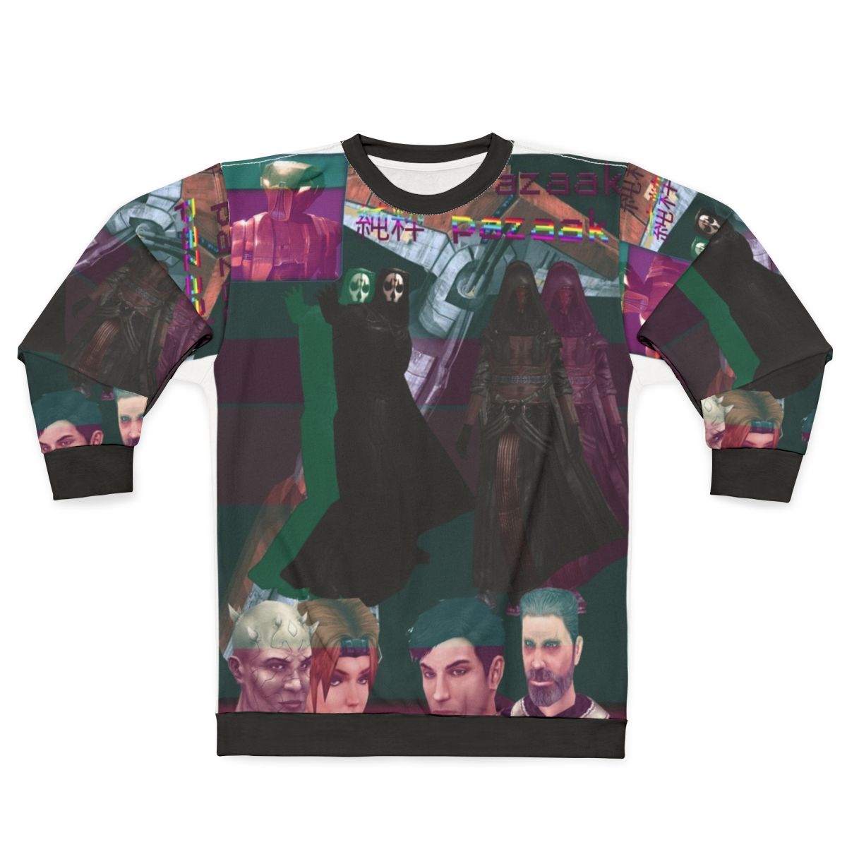 Star Wars Vapor Wave KOTOR II Gamer Sweatshirt