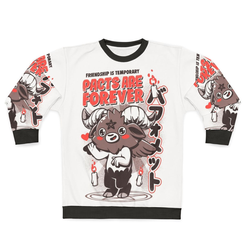 Pacts Are Forever - Baphomet Inspired Vintage Sweatshirt