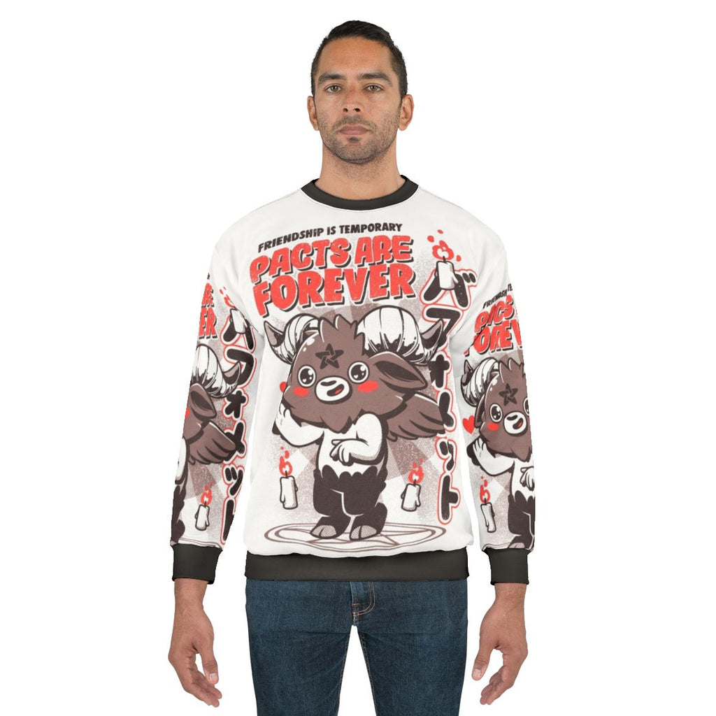 Pacts Are Forever - Baphomet Inspired Vintage Sweatshirt