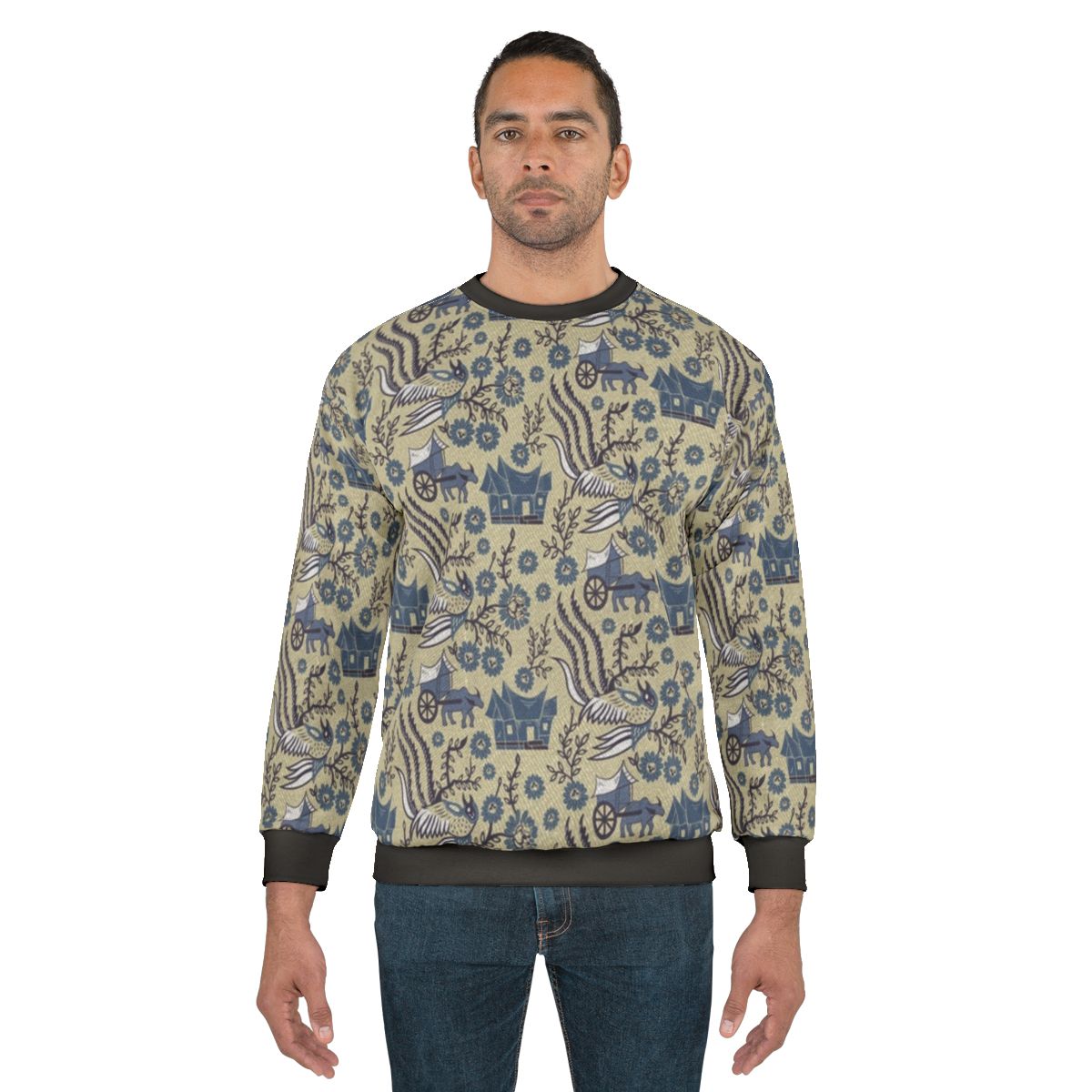 Minangkabau Batik Sweatshirt