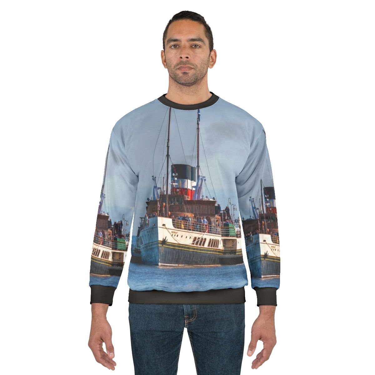 Vintage Paddle Steamer Waverley Cruise Ship Sweatshirt