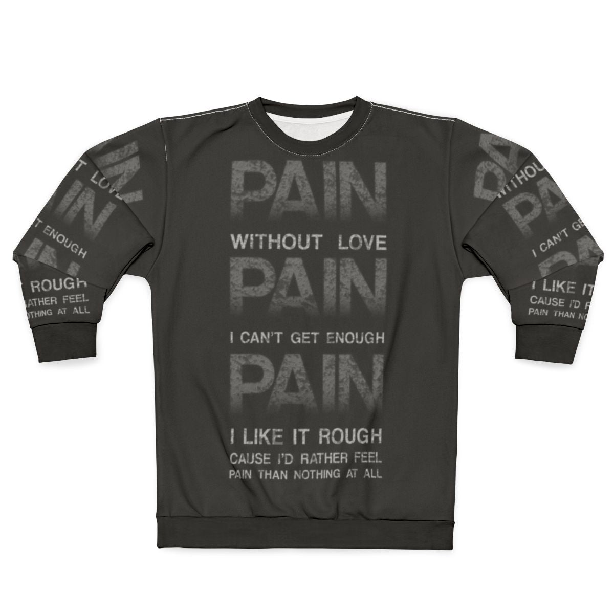 Pain Sweatshirt - Three Days Grace Inspired Alternative Metal Clothing