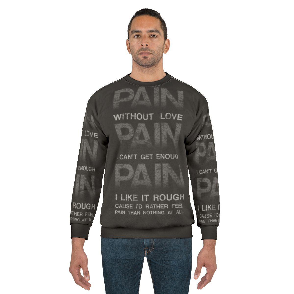 Pain Sweatshirt - Three Days Grace Inspired Alternative Metal Clothing