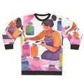 Painter Sweatshirt with Artistic Design
