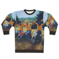 Wes Anderson's The Royal Tenenbaums painting inspired sweatshirt